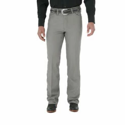 Wrangler Wrancher Men's Gray Sky Dress Jean Big & Tall