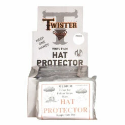 M&F Clear Vinyl Hat Protector