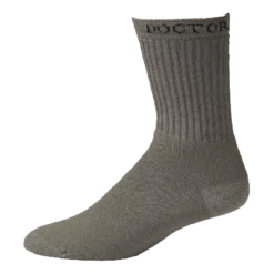 Boot Doctor Mens Super Crew Grey Boot Socks