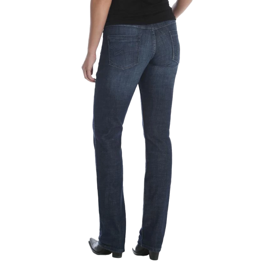Wrangler Mid-Rise Straight Leg Jeans - Image 3