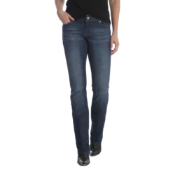 Wrangler Mid-Rise Straight Leg Jeans
