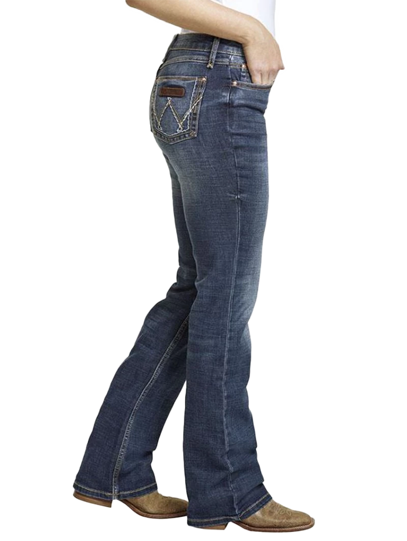 Wrangler Retro Mae Mid Rise Jean - Image 2