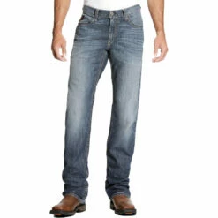 Ariat FR M4 Low Rise Stretch DuraLight Boundary Boot Cut Jean
