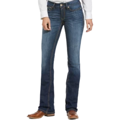 Ariat Women's Rosa Perfect Rise Cooling Fabric Boot Cut Jeans