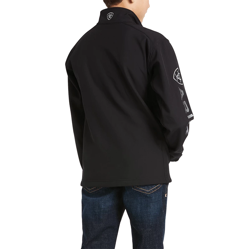 Boys Logo 2.0 Softshell Jacket - Image 3