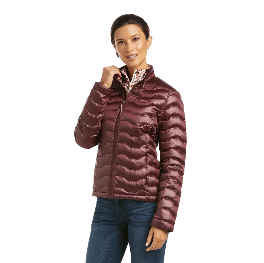 Ariat Women's Ideal 3.0 Iridescent Windor Wine Down Jacket