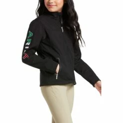 Ariat Girls Mexico Softshell Water Resistant Jacket