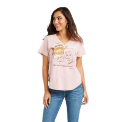 Ariat Women's Cowgirl Coffee Tee