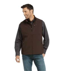 Ariat Logo 2.0 Patriot Softshell Coffee Bean Vest