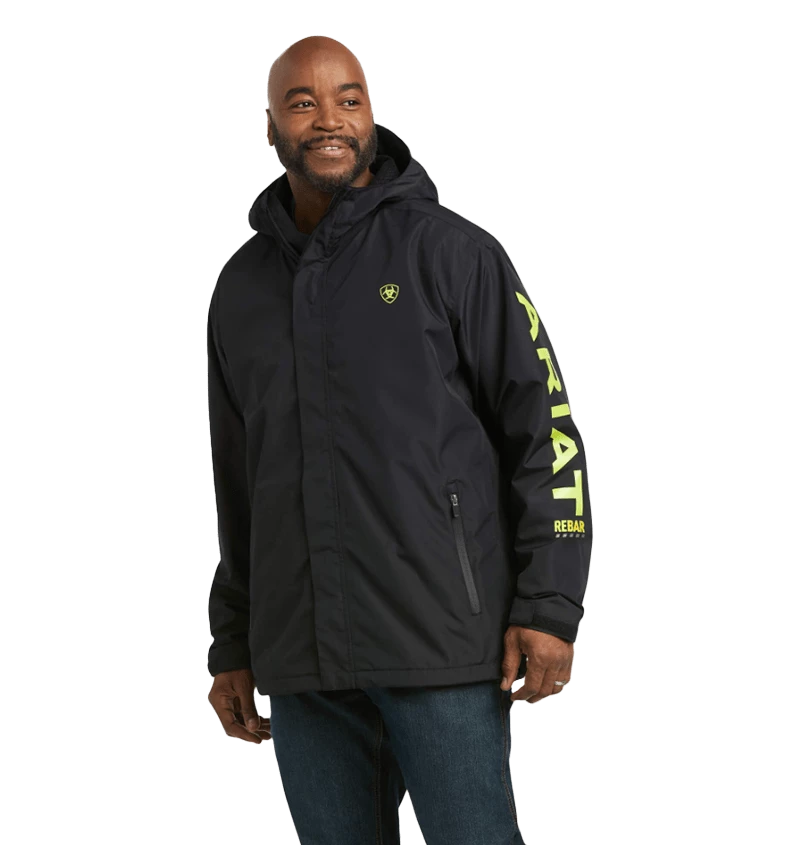 Ariat Rebar Stormshell Logo Waterproof Jacket