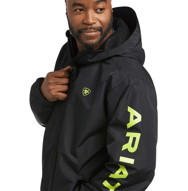 Ariat Rebar Stormshell Logo Waterproof Jacket - Image 3