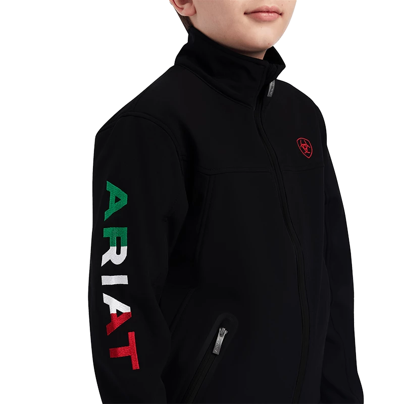 Ariat Youth New Team Softshell Mexico Jacket - Image 3