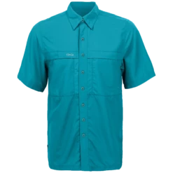 GameGuard Mens Mahi Short Sleeve Button Down Shirt