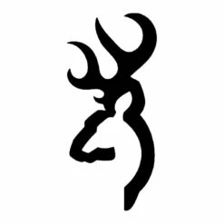 Browning Buck Mark 6″ Black Decal