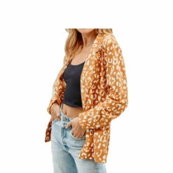 Andree Women's Taupe Cardigan