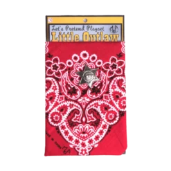 M&F Western Kid's Little Outlaw Bandana & Badge Set