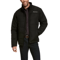 Ariat Men's Crius Black Insulated Concealed Carry Jacket