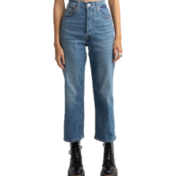 Levis Women's Ribcage Straight Ankle Jeans