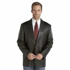 Sidran Men’s Houston Lamb Nappa Sport Coat