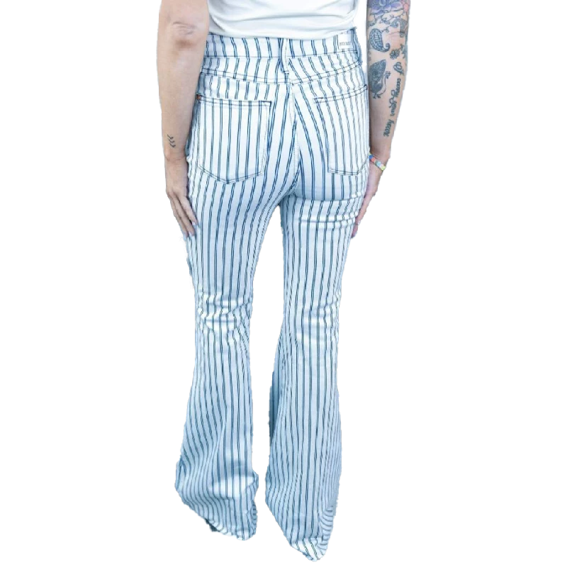 Judy Blue Womens High Rise Flared Bell Bottom Jeans - Image 2