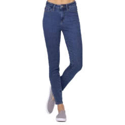 Judy Blue Womens Stone Wash Skinny Jeans