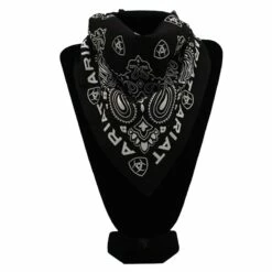 Ariat Men's Black Bandana