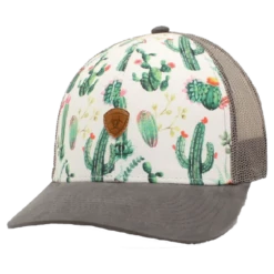 Ariat Womens Cactus Print Snapback Cap
