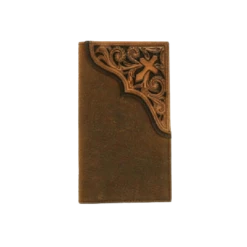 Ariat Men's Rodeo Scroll Cross Wallet