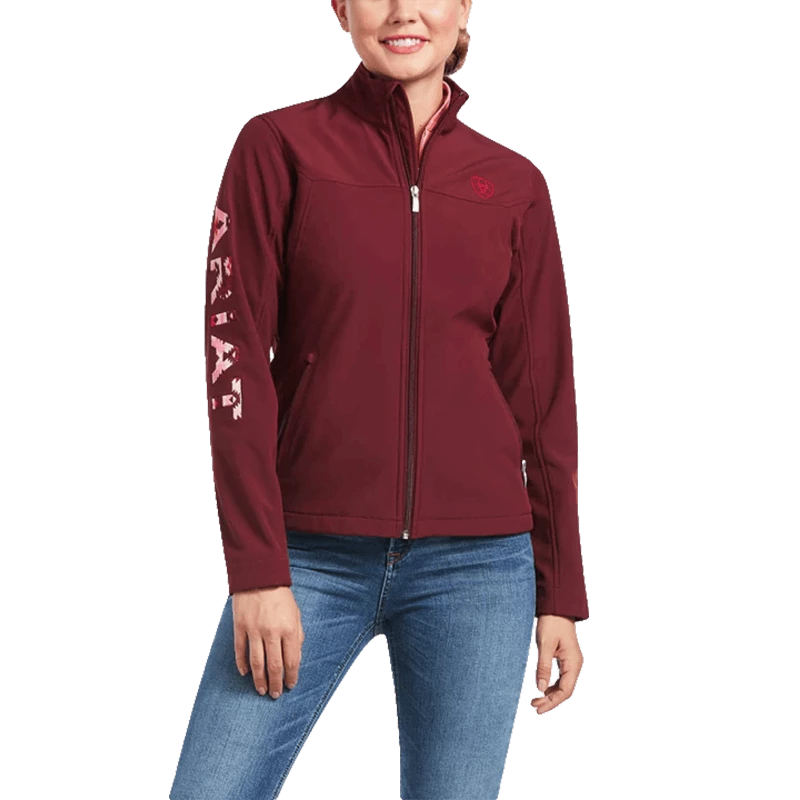 Ariat Women's Softshell Burgundy Jacket