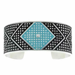 Montana Silversmiths Women's Turquoise Chevron Bracelet