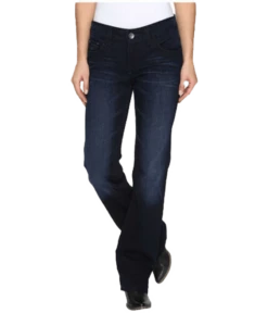 Cruel Girl Abby Dark Wash Mid Rise Slim Fit Jeans