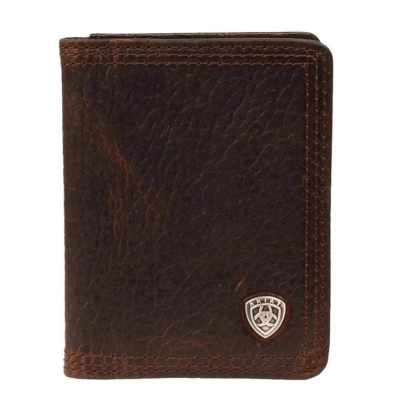 Ariat Rowdy Brown Bifold Wallet
