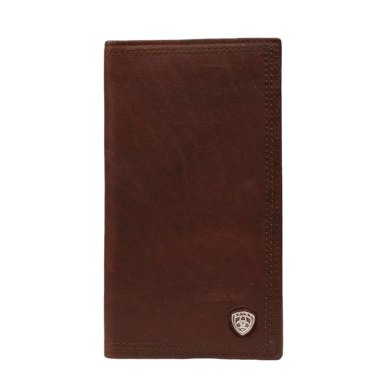 Ariat Men's Rodeo Dark Copper Bifold Wallet