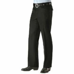 Sidran Mens Black Dress Pants