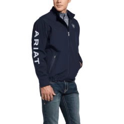 Ariat Men’s New Team Navy Blue Softshell Jacket