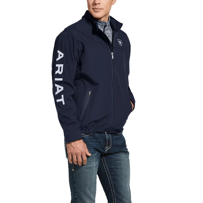 Ariat Men’s New Team Navy Blue Softshell Jacket