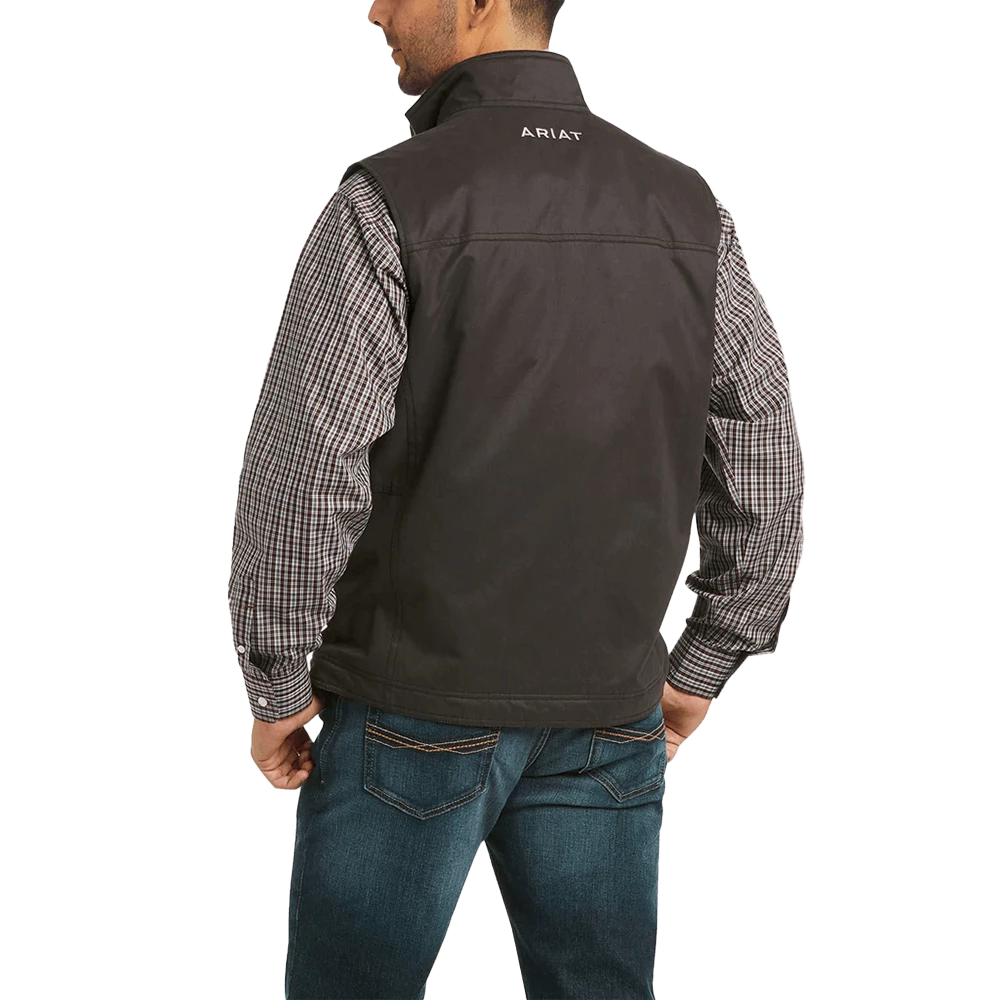 Ariat Men's Grizzly Canvas Insulated Vest - Image 2