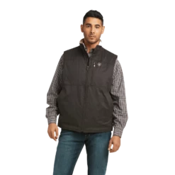 Ariat Men's Grizzly Canvas Insulated Vest