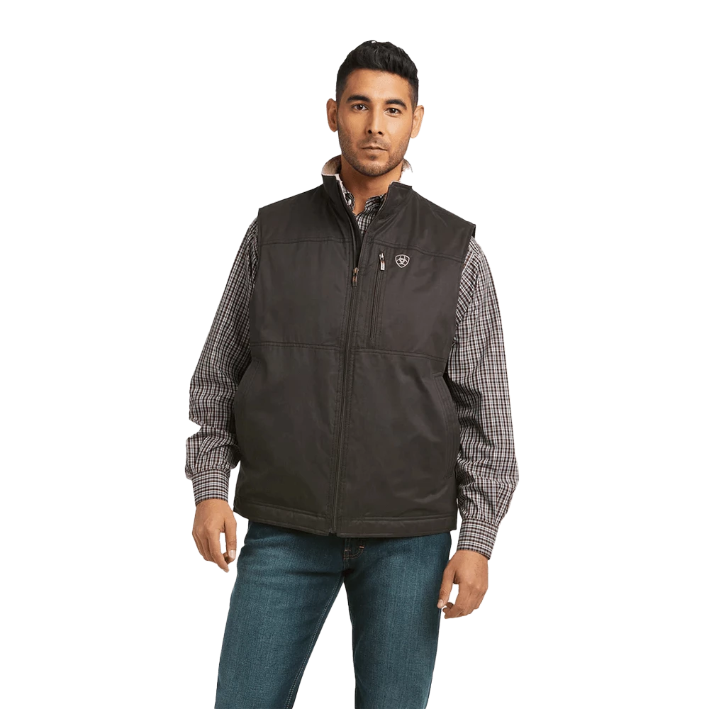 Ariat Men's Grizzly Canvas Insulated Vest