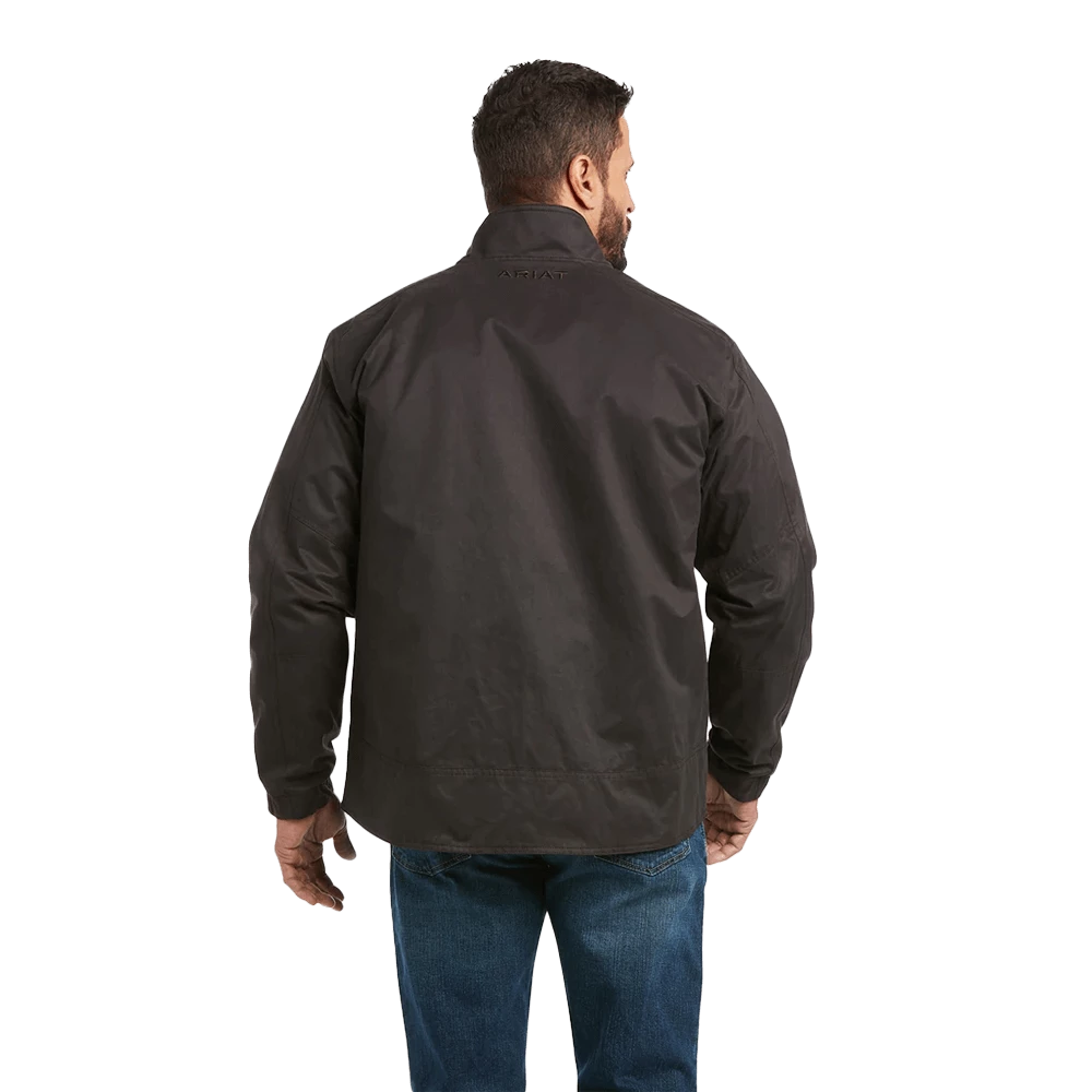 Ariat Men's Grizzly Canvas Lightweight Jacket - Image 3