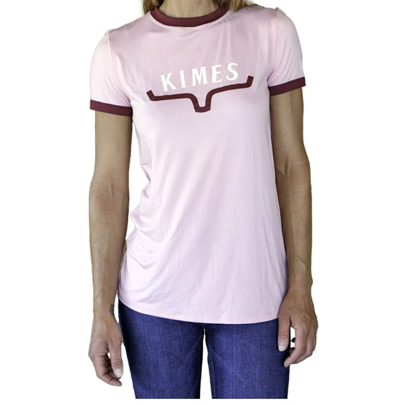 Kimes Ranch Fast Kimes Pink Tech Tee