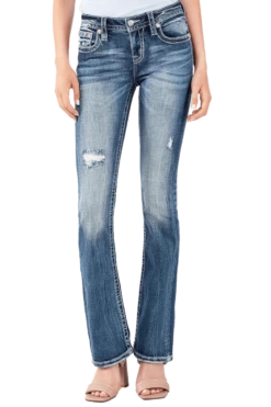 Fleur Garden Bootcut Jeans