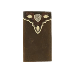 Ariat Men's Distressed Brown Rodeo Wallet