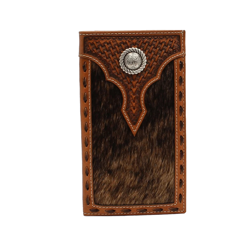 Ariat Men's Calf Hair Rodeo Wallet