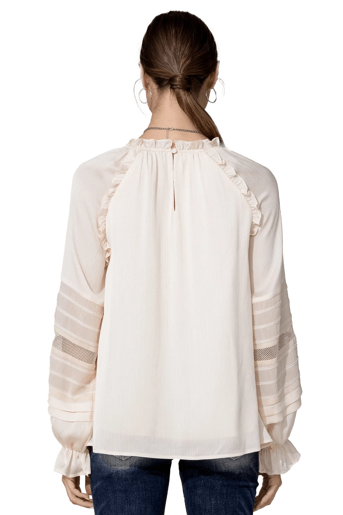 Miss Me Women's Satin Effect Top - Image 3