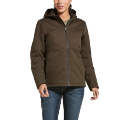 Ariat Women’s Brown Rebar DuraCanvas Insulated Jacket