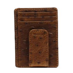 Nocona Men's Ostrich Print Money Clip