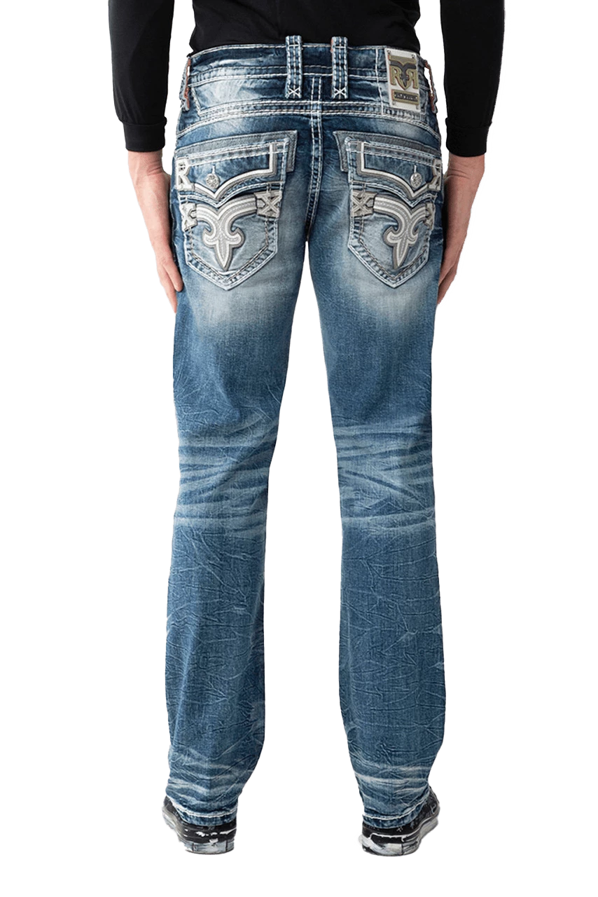 Rock Revival Men's Seagrass Straight Leg Jeans - Image 2