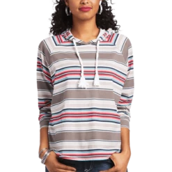 Ariat Women's Hacienda Multicolored Striped Pullover Shirt