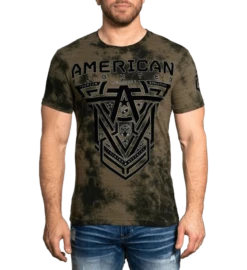American Fighter Men's Glover Crew Neck Short Sleeve T-Shirt
